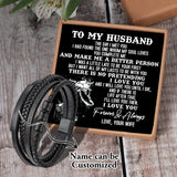 Personalized Engraved Men's Stainless Steel Bracelet with Magnetic Clasp
