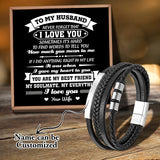 Men's Steel Magnetic Bracelet