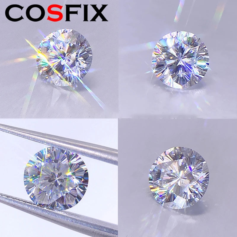 Sakura Cut Moissanite D Loose Stone