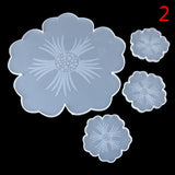 Silicone Mold for Sakura Tea Tray Coaster DIY Epoxy Resin Jewelry Making
