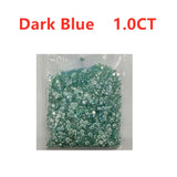 0.5CT Green Synthetic Moissanite Round Brilliant Cut Loose Stone