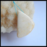 Drusy Quartz Pendant Necklace 39x24x11mm