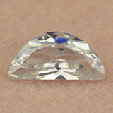 5A Loose Semilune CZ Stone 2X5~6x12mm Half Moon Shape Zircon Beads