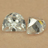 5A Loose Semilune CZ Stone 2X5~6x12mm Half Moon Shape Zircon Beads