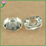 2-10mm Round Flat Back Rose Cut Shape Lab CZ Stone Loose Synthetic Gems
