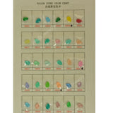 Green Synthetic Paraiba Stone Rectangle Octangle Shape Loose Gems