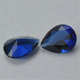 2*3~13*18mm Loose Glass Stone Pear Shape Teardrop Cut Glass Beads For Jewelry