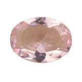 Light Pink Red Oval Glass Beads 15x20mm Synthetic Gems