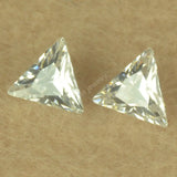 Lab Zircon Triangle Cut CZ Stone Loose Gems For DIY Jewelry