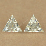 Lab Zircon Triangle Cut CZ Stone Loose Gems For DIY Jewelry