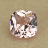 5A 4~12MM Square Cushion Light Pink Morganite Faceted Stone