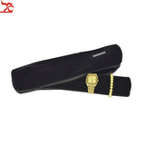 Soft Velvet Bangle Watch Chain Display Travel Roll Bag