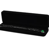 Black Velvet Bride Jewellery Box Gift Engagement Bangle Trinket Display