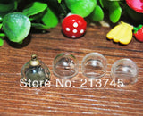 15mm Glass Globe Pendant Set with Bronze Base - 20 Sets