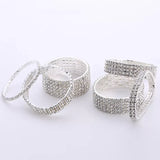 Crystal Stretch Shine Bracelets For Women Couple Girlsfriend Bangles