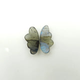 Labradorite Cabochons 20x10x4mm Faceted Natural Stone 2.8g