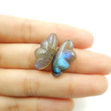 Labradorite Cabochons 20x10x4mm Faceted Natural Stone 2.8g