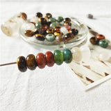 High Quality Round Beads Bracelet for Jewelry, Big Hole Natural Crystals