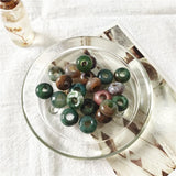 High Quality Round Beads Bracelet for Jewelry, Big Hole Natural Crystals