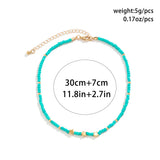 Boho Multicolor Beaded Star Pendant Necklace