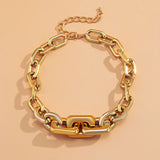 Chunky Link Chain Necklace for Women Men Goth Punk Acrylic Thick Neck Chains