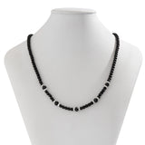 Ethnic Style Punk Crystal Bead Necklace Men's Choker Jewelry