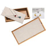 Samonica Bamboo Jewelry Display Stand Tray