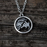 Bigfoot Sasquatch Climbing Necklace Climbing Gift