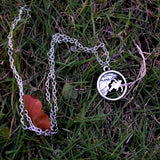 Bigfoot Sasquatch Climbing Necklace Climbing Gift