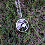 Bigfoot Sasquatch Climbing Necklace Climbing Gift