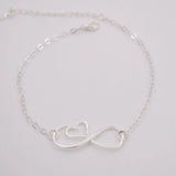 12pcs Infinity Heart Bracelet Forever Bracelet, Valentines