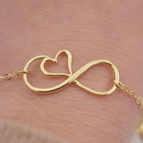 12pcs Infinity Heart Bracelet Forever Bracelet, Valentines