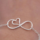 12pcs Infinity Heart Bracelet Forever Bracelet, Valentines
