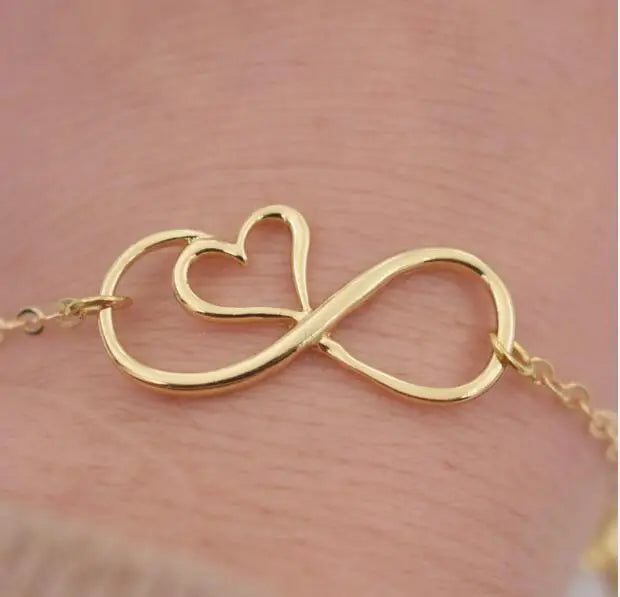 12pcs Infinity Heart Bracelet Forever Bracelet, Valentines