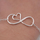 12pcs Infinity Heart Bracelet Forever Bracelet, Valentines