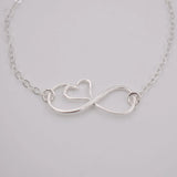 12pcs Infinity Heart Bracelet Forever Bracelet, Valentines