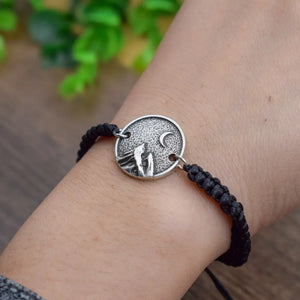 12pcs Mountain Climbing Jewelry Under the Moon