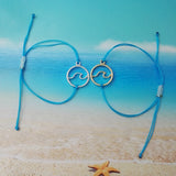 Dainty Wave Bracelet Surf Jewelry