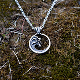 Ocean Wave Necklace Beach Vacation Gift