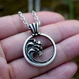 Ocean Wave Necklace Beach Vacation Gift