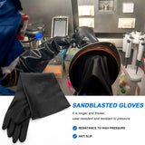Sand Blasting Gloves 60x20cm for Sandblast Cabinet