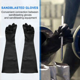 Sand Blasting Gloves 60x20cm for Sandblast Cabinet