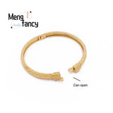 24K Openwork Bracelet Charms Jewelry Set for Women