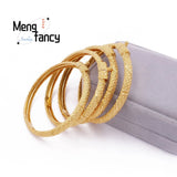 24K Openwork Bracelet Charms Jewelry Set for Women
