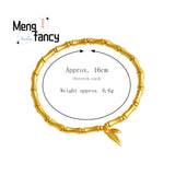 Chinese Style Bamboo Bracelet Charms Natural Jewelry Bangle