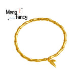 Chinese Style Bamboo Bracelet Charms Natural Jewelry Bangle