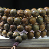Sandalwood Moon Star Beads Bracelet Necklace Prayer Gift