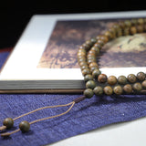 Sandalwood Moon Star Beads Bracelet Necklace Prayer Gift