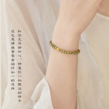 Sandalwood Guajacwood Bracelet Rosary Prayer Beads Thin Bracelet