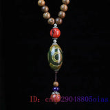 Sandalwood Necklace Jade Pendant Natural Stone Pendants Amulets Necklaces